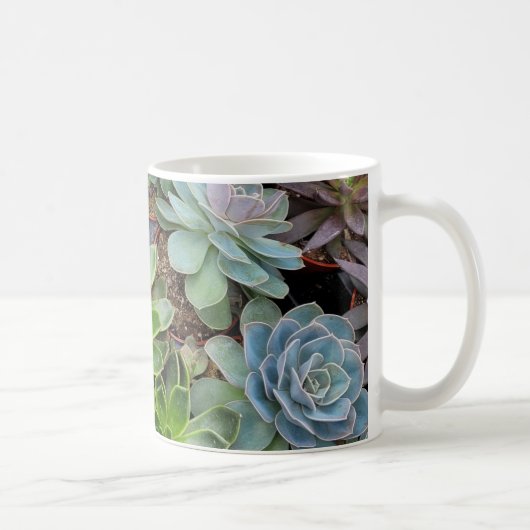 鶏や雛の植物 コーヒーマグカップ (右)
