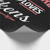 鶏を愛する女の子 – チキンラバーポー ラッピングペーパー (角)