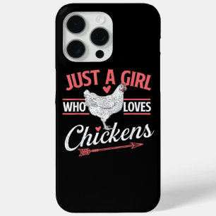 鶏を愛する女の子 – チキンラバーポー iPhone 15 PRO MAXケース