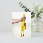 鶏を窒息させる ポストカード (スタンド正面)