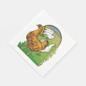 鶏を飼う スタンダードランチョンナプキン (角)