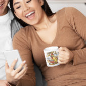 鶏ガイドに堪能 コーヒーマグカップ