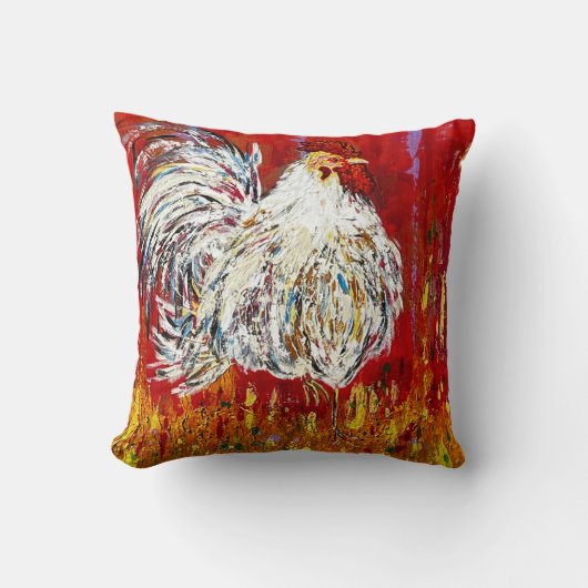 鶏ガラ枕 クッション (正面)