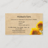 鶏ファーマーズマーケット名刺 名刺 (裏面)