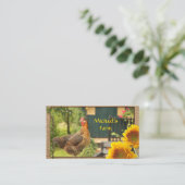 鶏ファーマーズマーケット名刺 名刺 (スタンド正面)