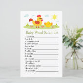 鶏ベビーの単語スクランブルゲーム (スタンド正面)