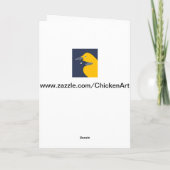 鶏メリーのリース シーズンカード (裏面)