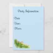 鶏ワゴンイースターパーティの招待状 招待状 (裏面)