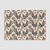 鶏ヴィンテージ鶏のパターン熟成 薄葉紙 (正面)