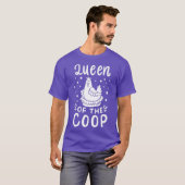 鶏冠のチキンクイーン Tシャツ (正面フル)