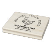 鶏卵おもしろい事業差出人住所編 ラバースタンプ (スタンプ)