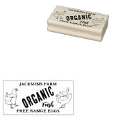 鶏卵オーガニック事業 ラバースタンプ (押印)
