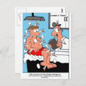 鶏卵痘ギフトおもしろいティ&収集品 ポストカード (正面/裏面)