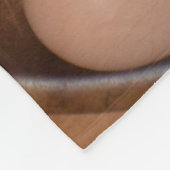 鶏卵 フリースブランケット (角)