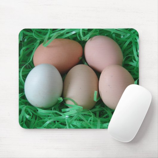 鶏卵 マウスパッド (マウス)