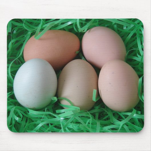 鶏卵 マウスパッド (正面)
