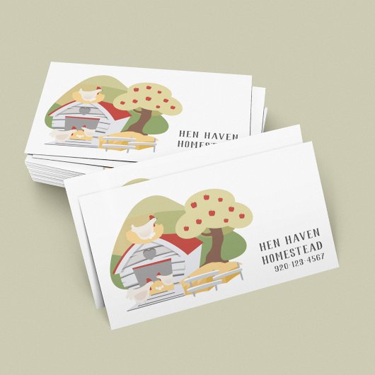 鶏卵QRCode名刺 名刺