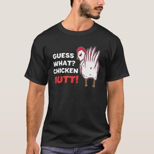 鶏好きのためのチキンバットって何? Tシャツ (正面)