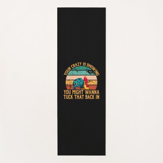 鶏好き | ちょっと隠した方がいいかも ヨガマット (正面)