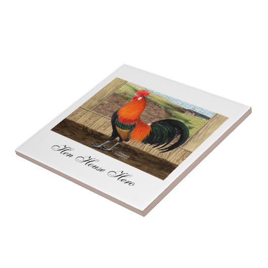 鶏小屋の英雄 タイル (側面)