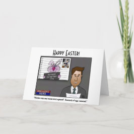 鶏小屋クープ 折りたたみ式グリーティングカード カード