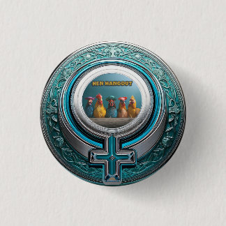 鶏小屋 缶バッジ