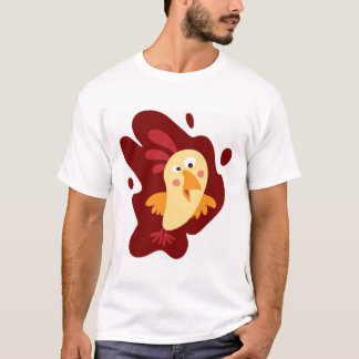 鶏少し Tシャツ