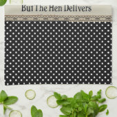 「鶏引用文」キッチンタオル キッチンタオル (折り畳み)