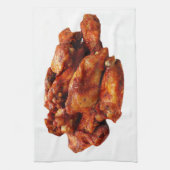 "鶏手羽肉"のデザインの台所タオル キッチンタオル (縦)