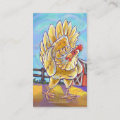 鶏文具 名刺 (裏面)