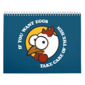 鶏気にを取り除く1 カレンダー (カバー)