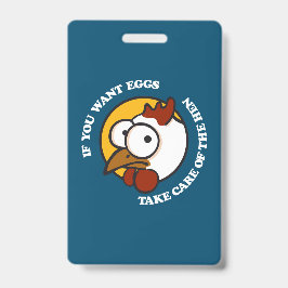 鶏気にを取り除く1 バッジ