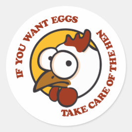 鶏気にを取り除く1 ラウンドシール