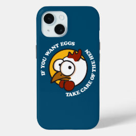 鶏気にを取り除く1 iPhone 15ケース