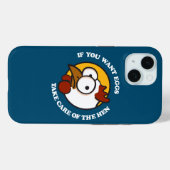 鶏気にを取り除く1 Case-Mate iPhoneケース (裏面 (横))