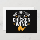 鶏羽のおもしろい ポストカード (正面/裏面)