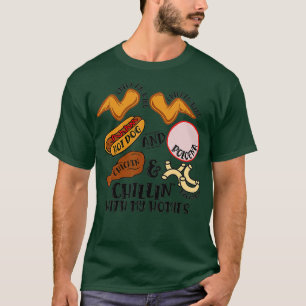 鶏翼鶏翼ホットドッグボローニャウイルス Tシャツ