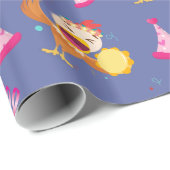 鶏肉おもしろいおもしろい ラッピングペーパー (ロールコーナー)