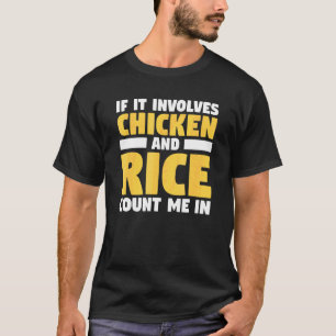 鶏肉とご飯があればオッケー ダイエット Tシャツ