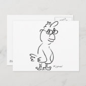 鶏肉の仕様 ポストカード (正面/裏面)