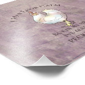 鶏肉は「落ち着いたように見えるかもしれない」 フォトプリント            (角)