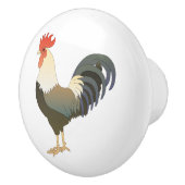 鶏肉キッチンデコーキャビネット引出しノブ セラミックノブ (右)