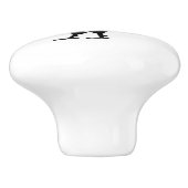 鶏肉キッチンデコーキャビネット引出しノブ セラミックノブ (側面)