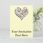 鶏肉ハート 招待状 (スタンド正面)