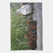 鶏肉パーティーキッチンタオル キッチンタオル (縦)