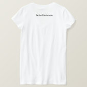 鶏肉パーティーTシャツ Tシャツ (デザイン裏面)