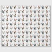 鶏肉包み紙 ラッピングペーパー (フラット)