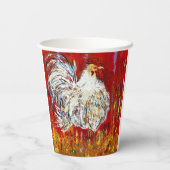 鶏肉紙カップ 紙コップ (裏面)