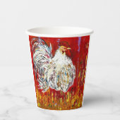 鶏肉紙カップ 紙コップ (正面)