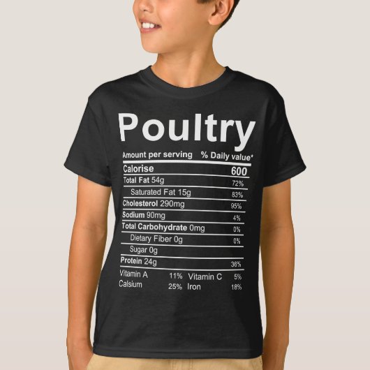 鶏肉 Tシャツ (正面)
